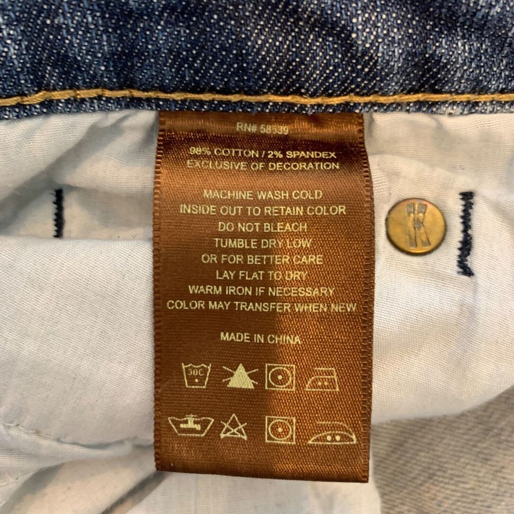 Kut From the Kloth Straight Leg Jeans Womens Size 6 Medium Wash - Picture 14 of 15